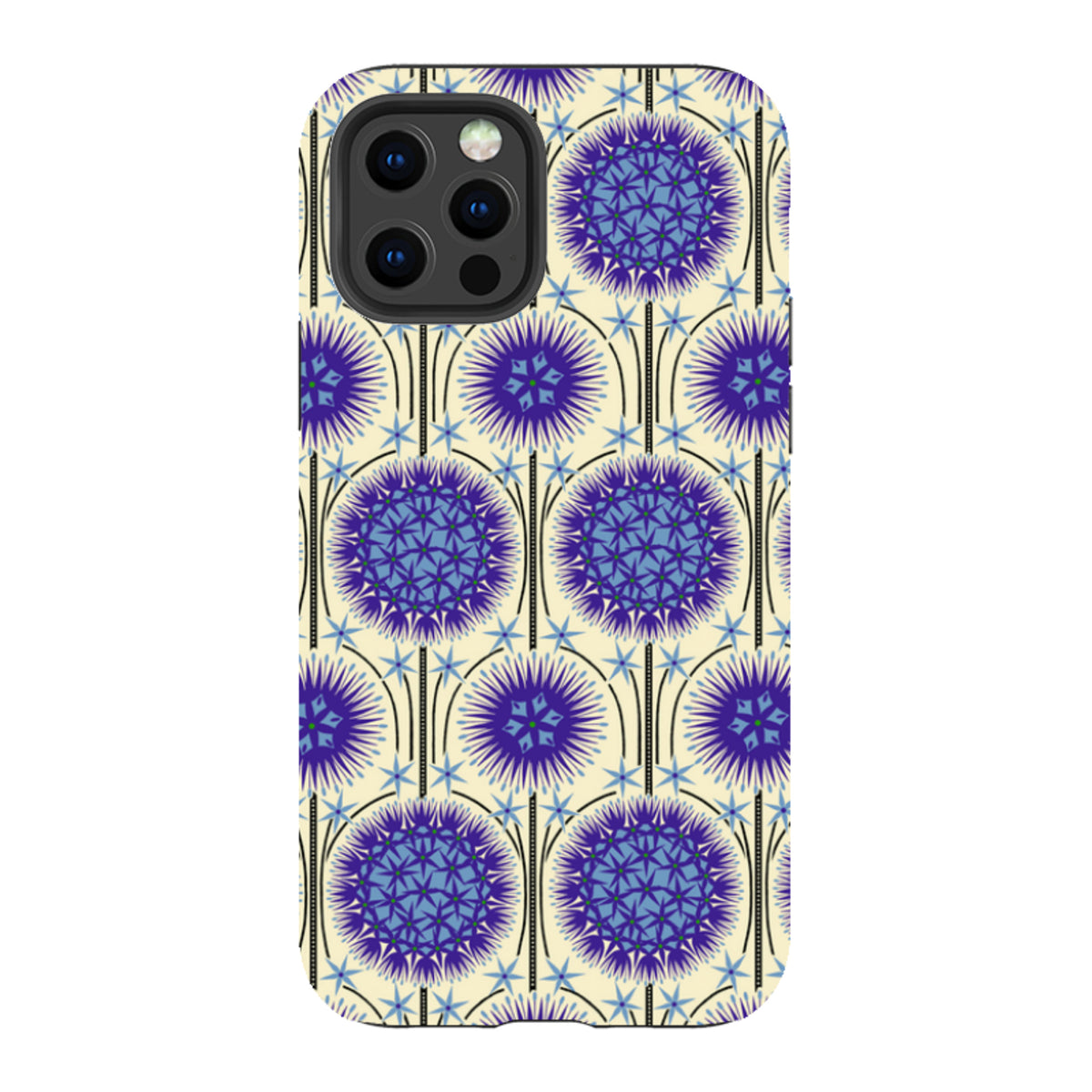 iPhone Tough Case - Allium Cream By Cressida Bell