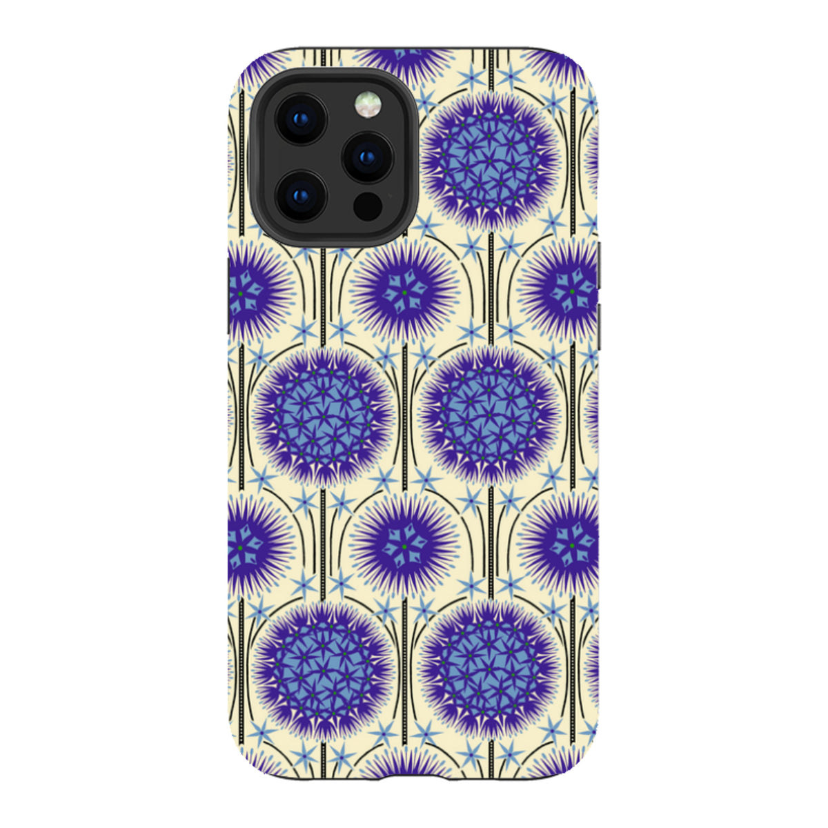 iPhone Tough Case - Allium Cream By Cressida Bell