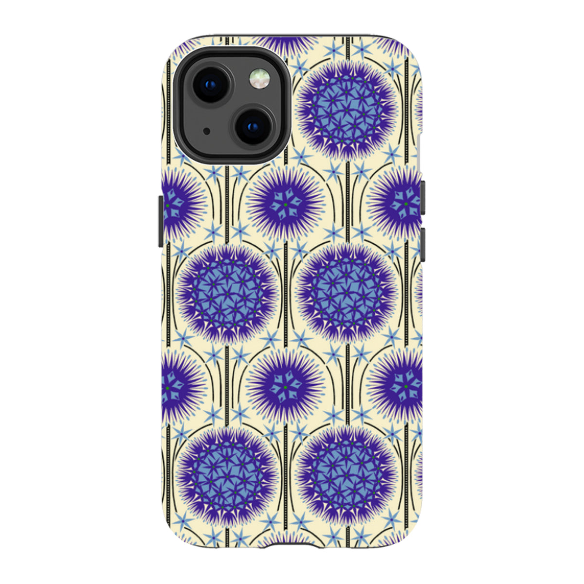 iPhone Tough Case - Allium Cream By Cressida Bell