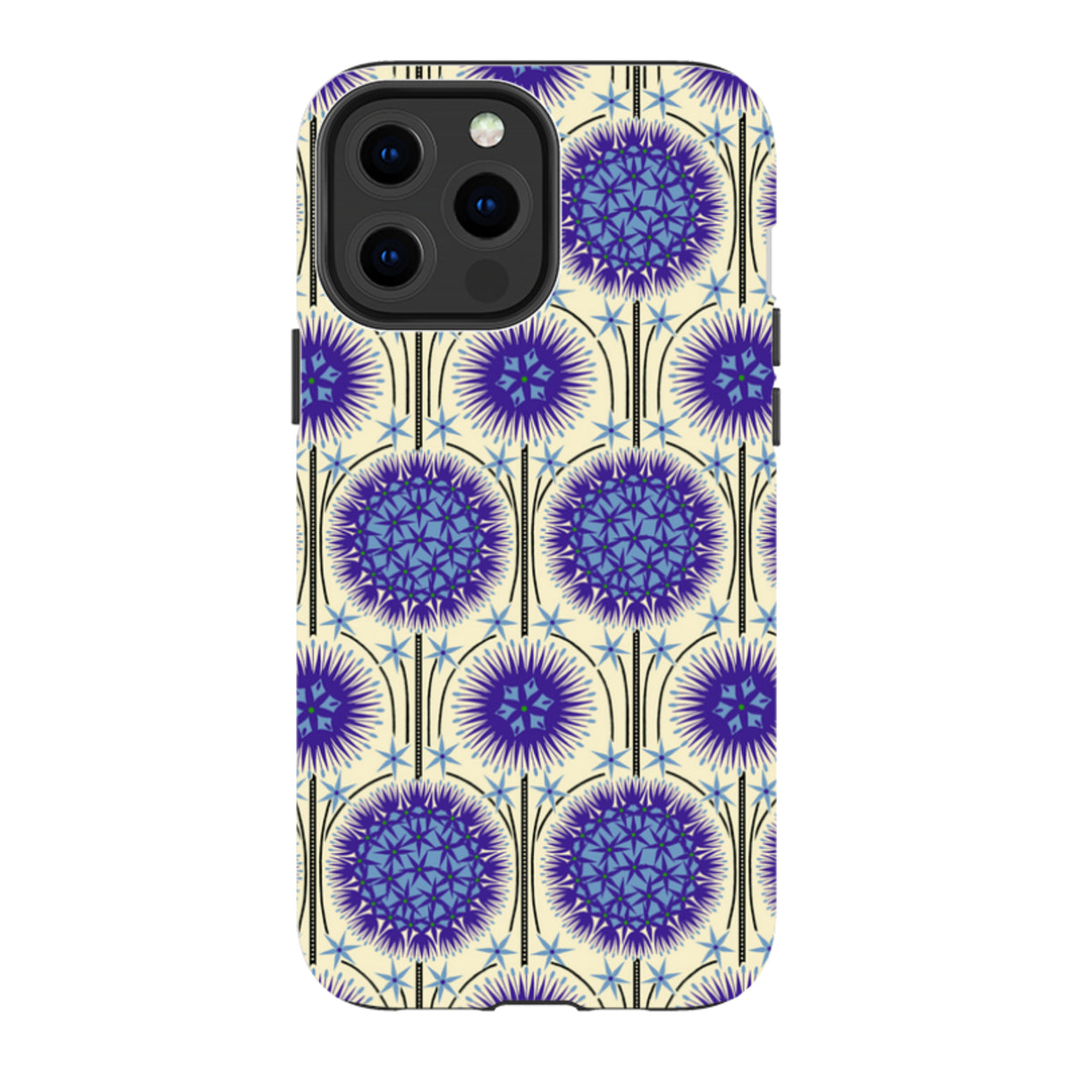 iPhone Tough Case - Allium Cream By Cressida Bell