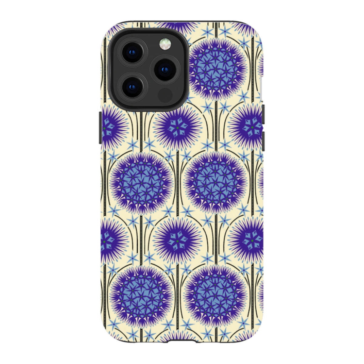 iPhone Tough Case - Allium Cream By Cressida Bell