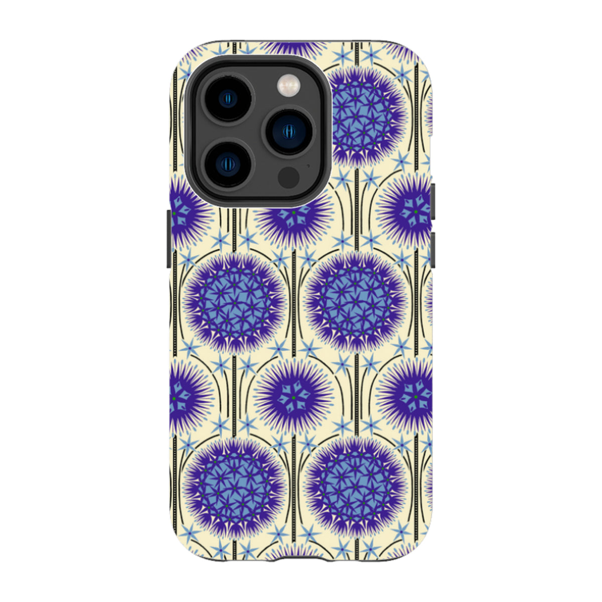 iPhone Tough Case - Allium Cream By Cressida Bell