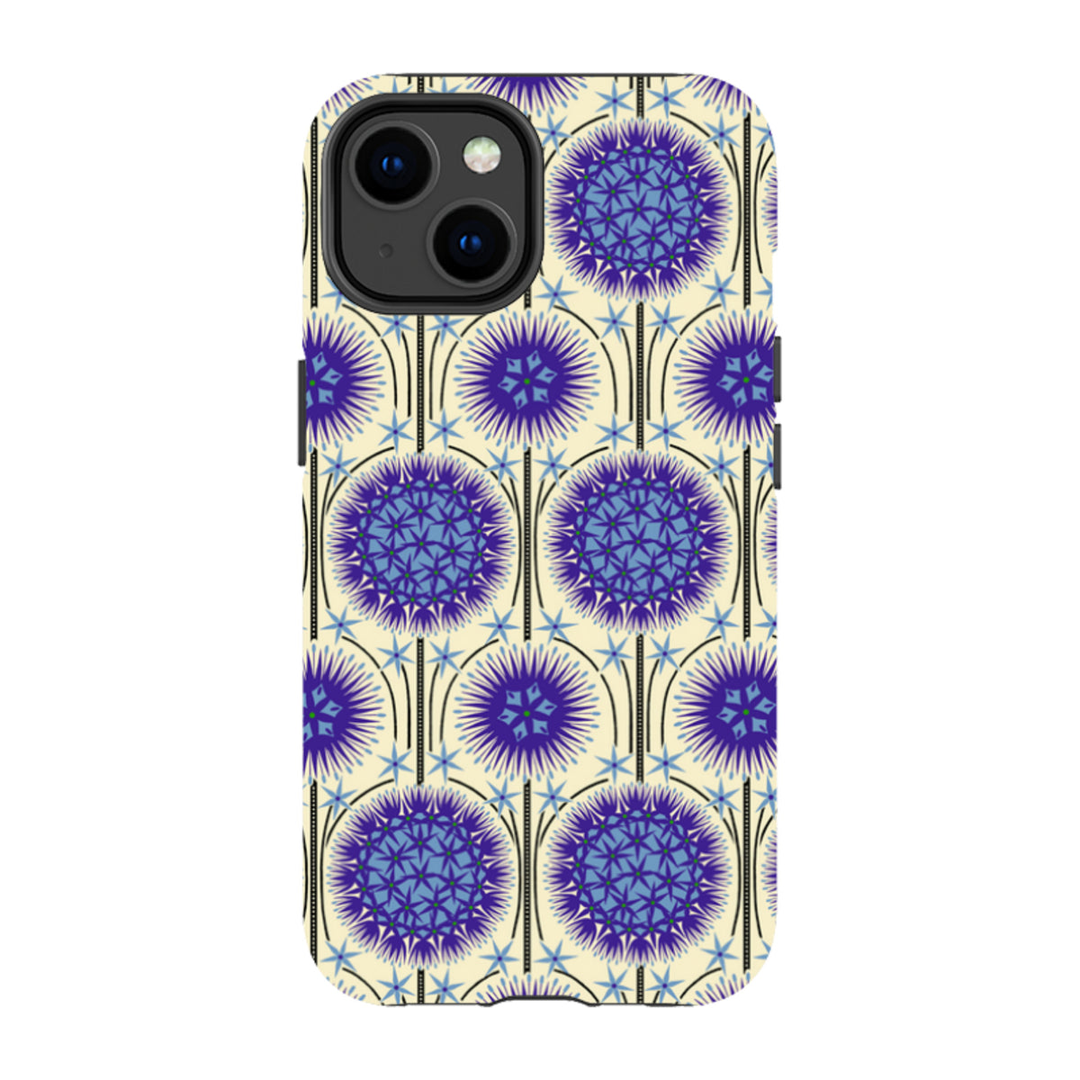 iPhone Tough Case - Allium Cream By Cressida Bell