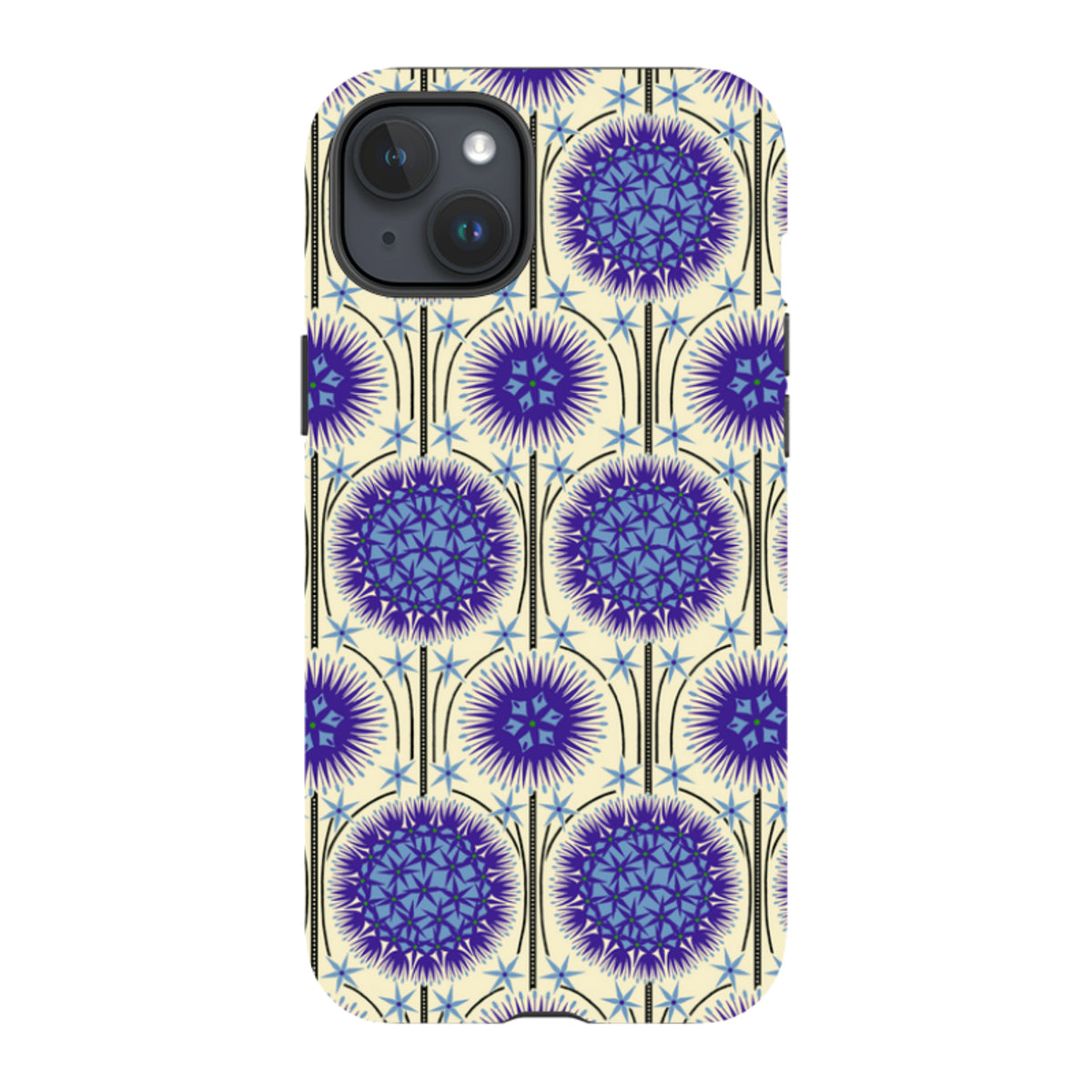 iPhone Tough Case - Allium Cream By Cressida Bell