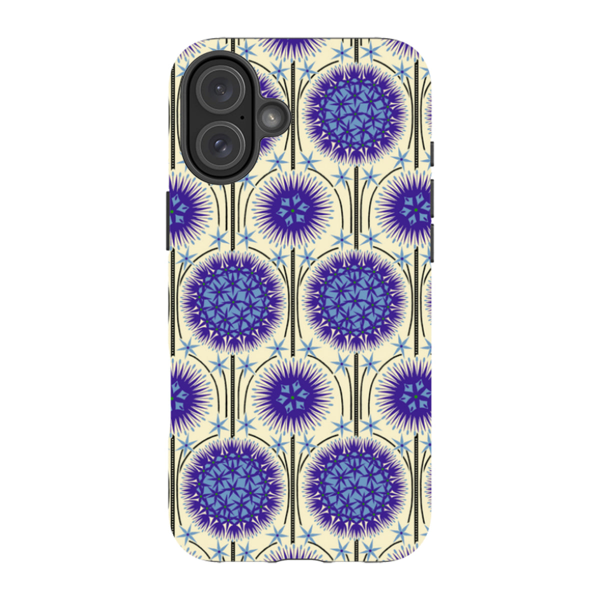 iPhone Tough Case - Allium Cream By Cressida Bell