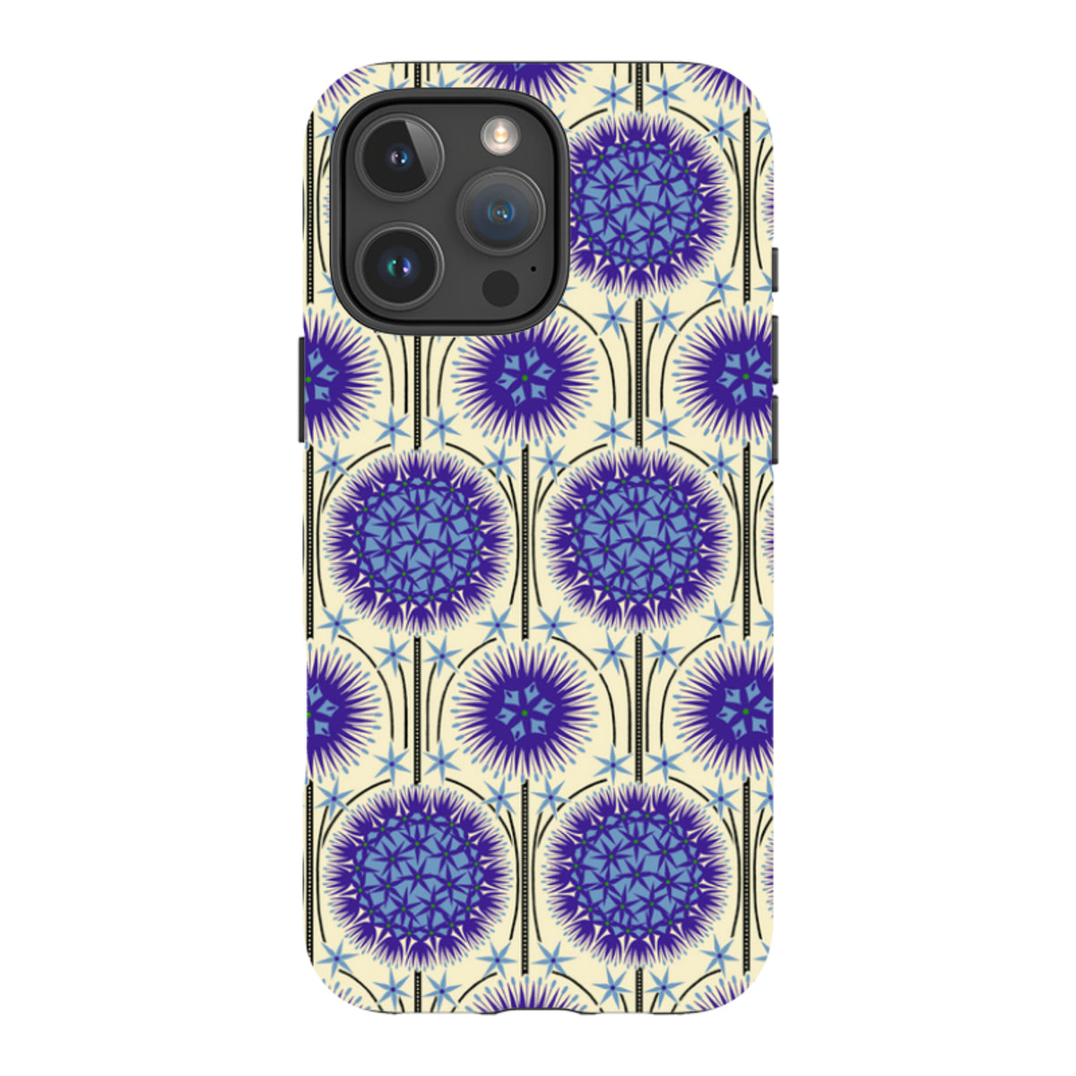 iPhone Tough Case - Allium Cream By Cressida Bell