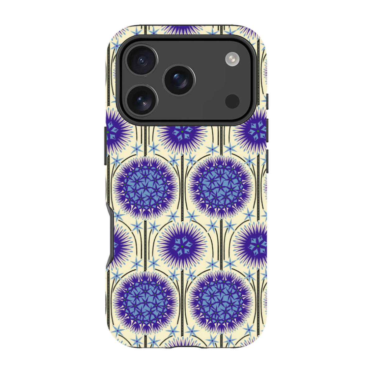 iPhone Tough Case - Allium Cream By Cressida Bell