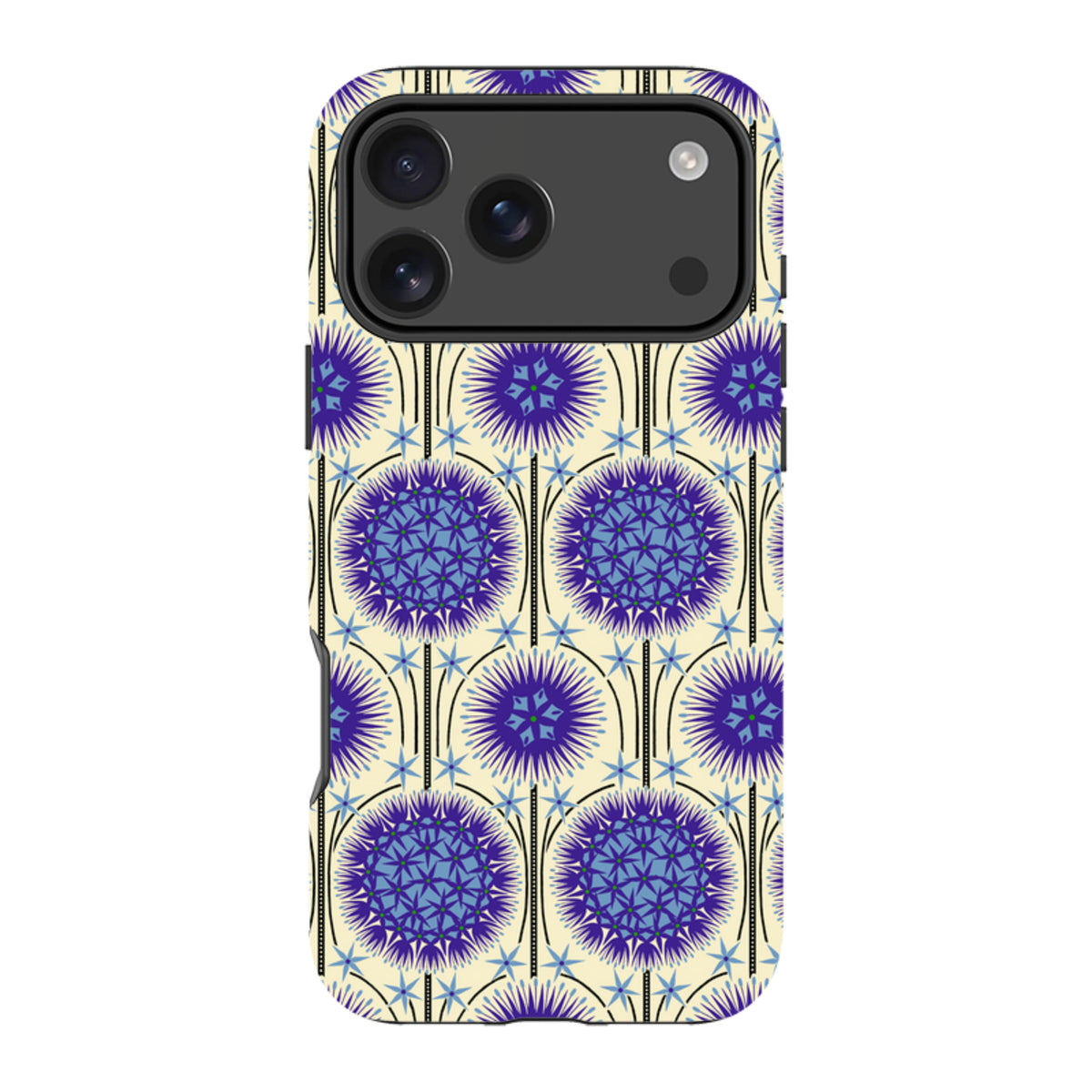 iPhone Tough Case - Allium Cream By Cressida Bell