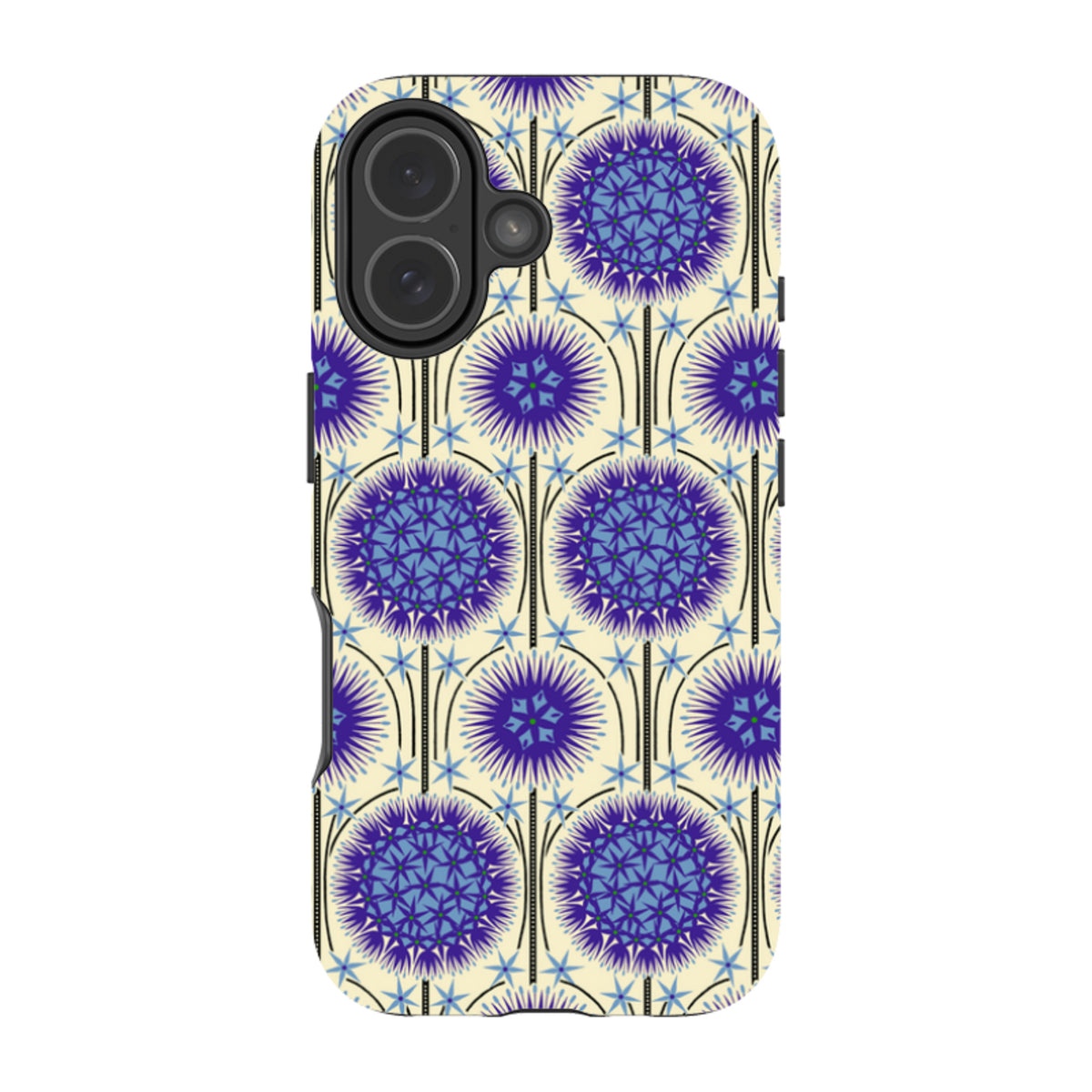 iPhone Tough Case - Allium Cream By Cressida Bell