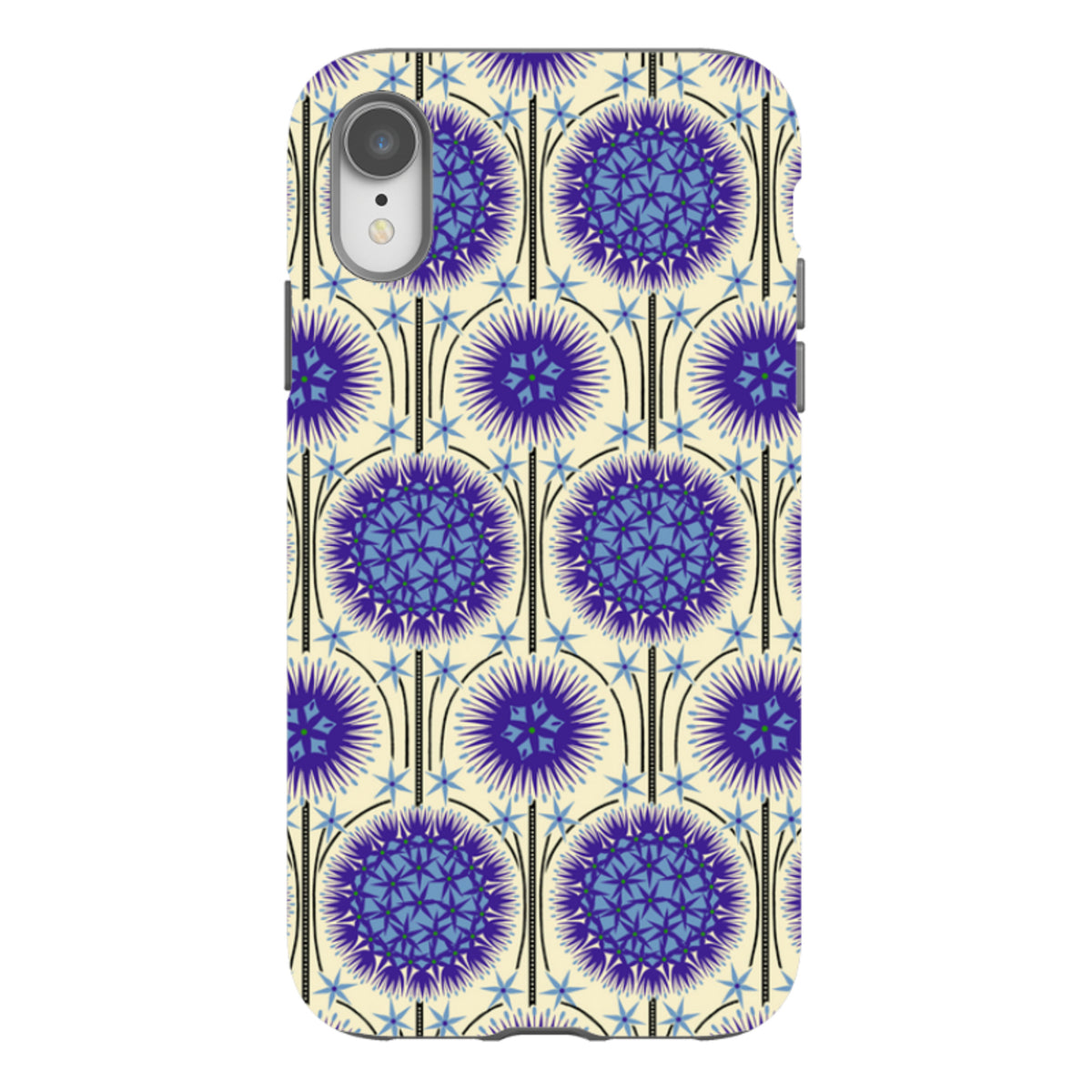 iPhone Tough Case - Allium Cream By Cressida Bell
