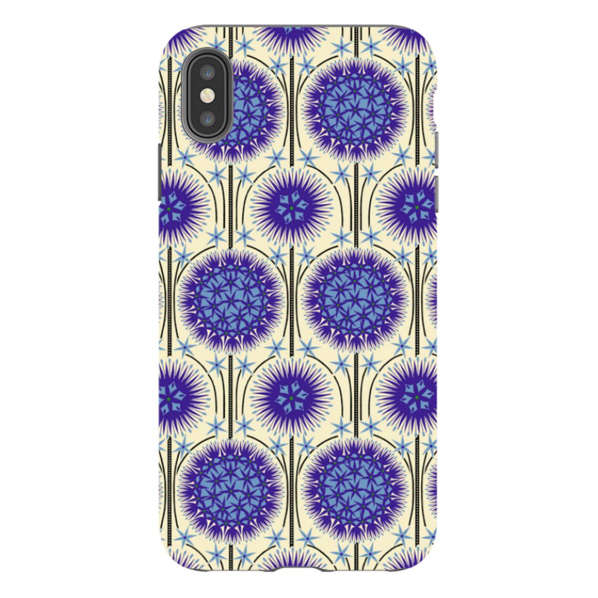 iPhone Tough Case - Allium Cream By Cressida Bell