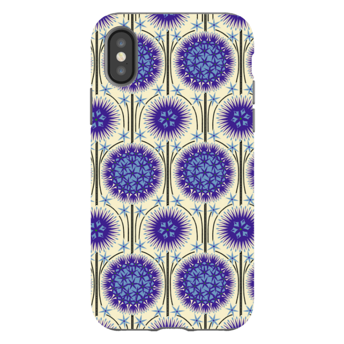 iPhone Tough Case - Allium Cream By Cressida Bell