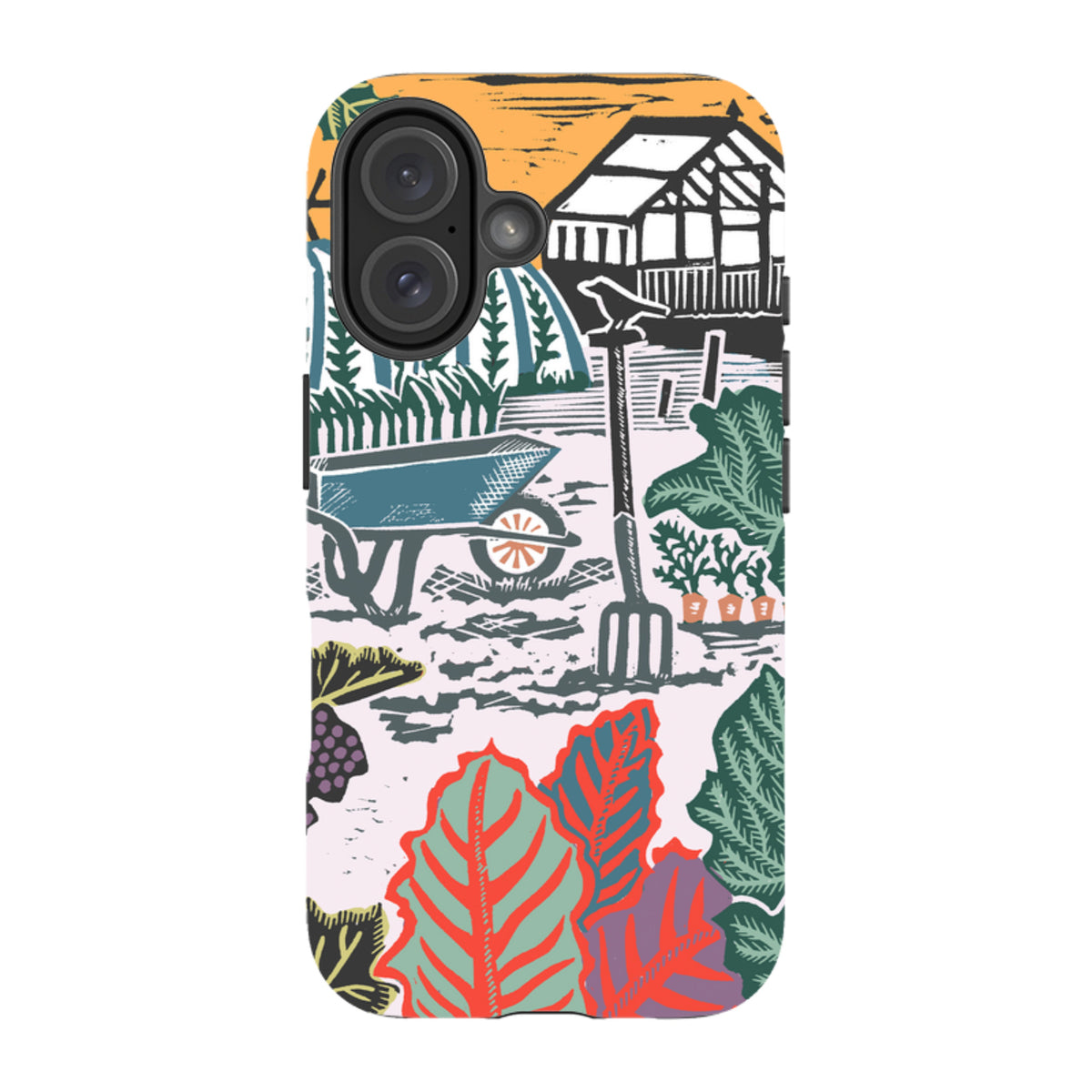 iPhone Tough Case - Allotment By Kate Heiss