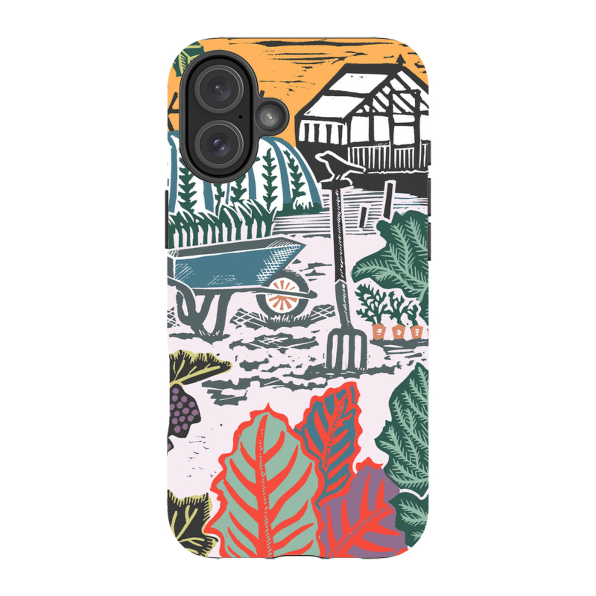 iPhone Tough Case - Allotment By Kate Heiss