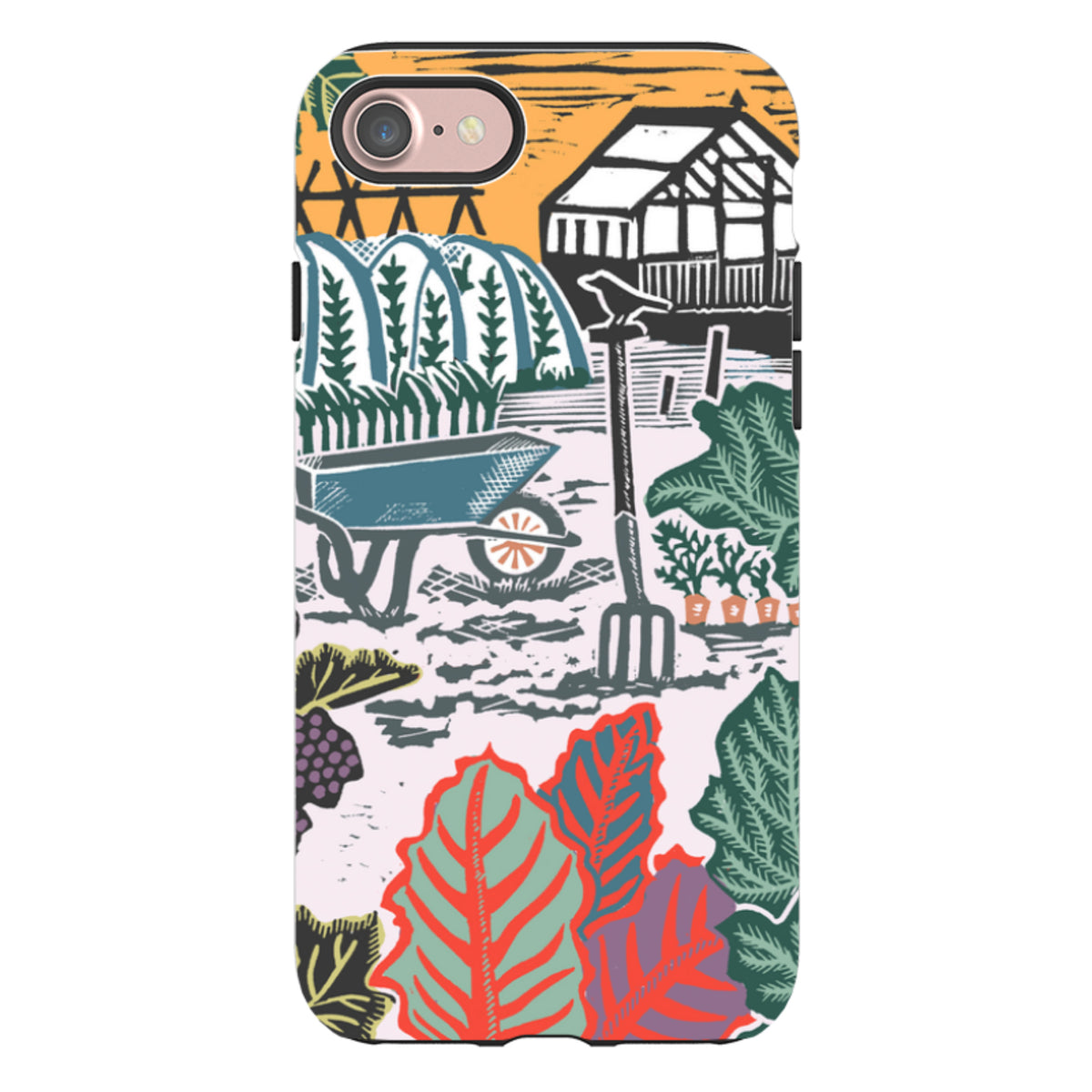 iPhone Tough Case - Allotment By Kate Heiss