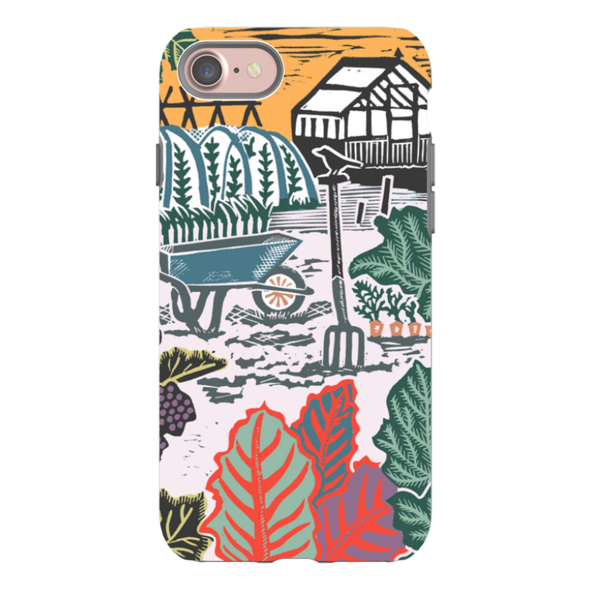 iPhone Tough Case - Allotment By Kate Heiss