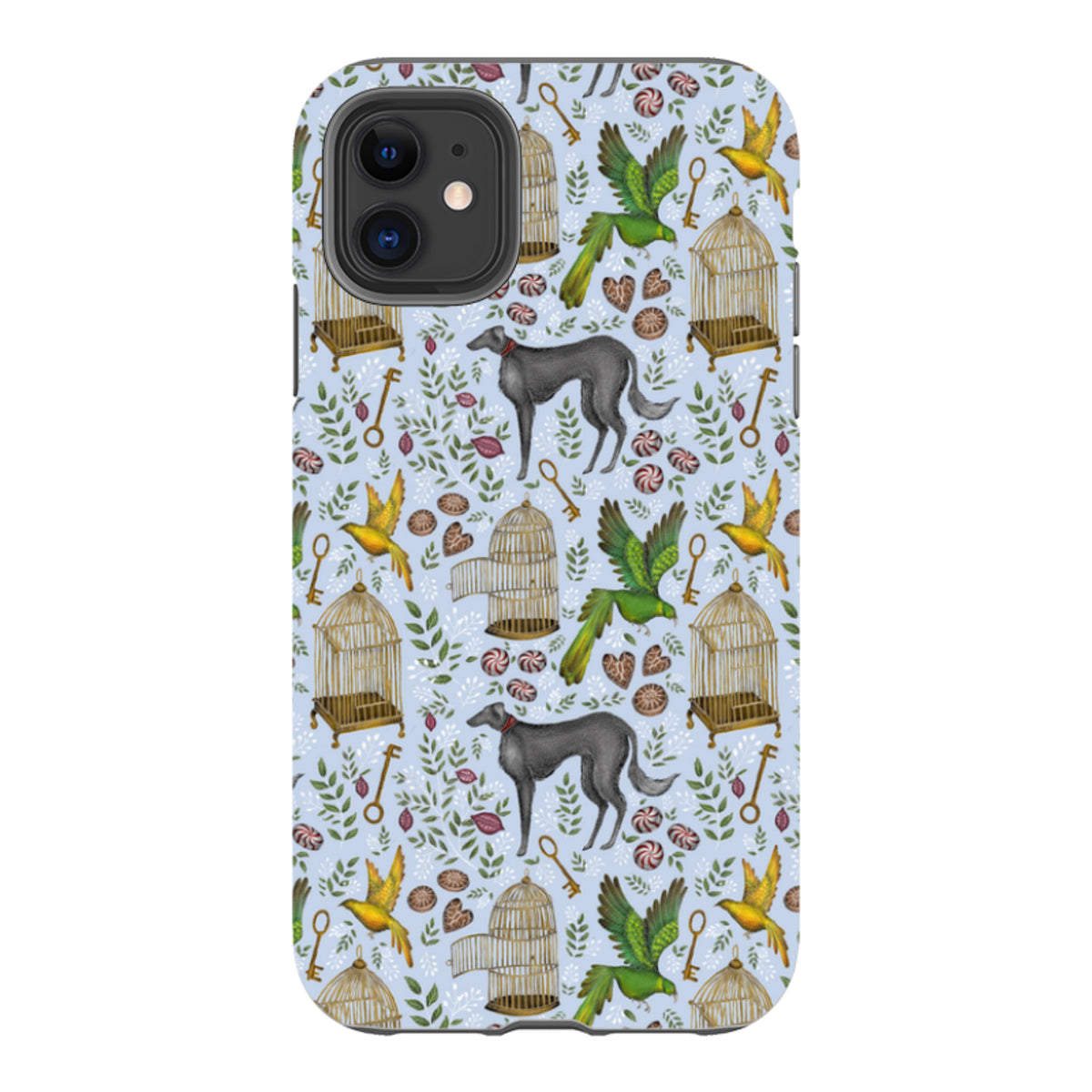 iPhone Tough Case - Amsterdam Blue By Catherine Rowe