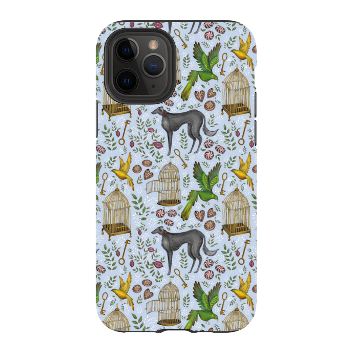 iPhone Tough Case - Amsterdam Blue By Catherine Rowe