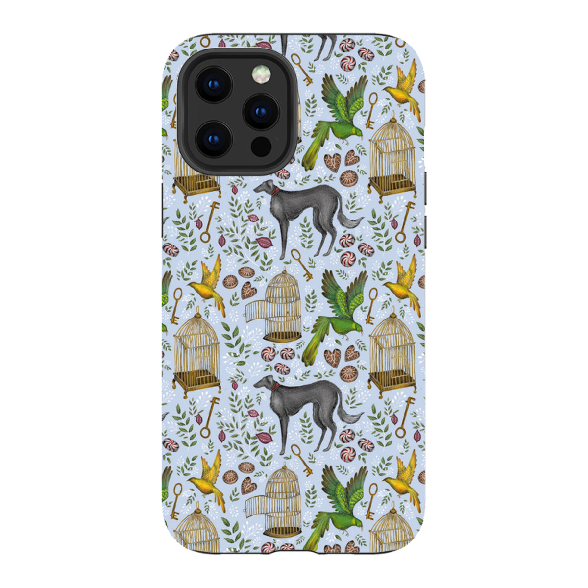 iPhone Tough Case - Amsterdam Blue By Catherine Rowe