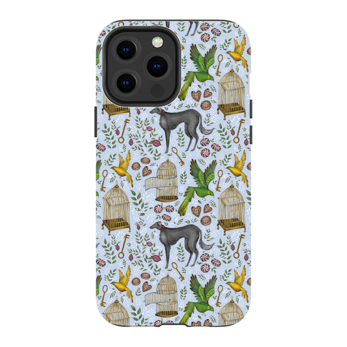 iPhone Tough Case - Amsterdam Blue By Catherine Rowe