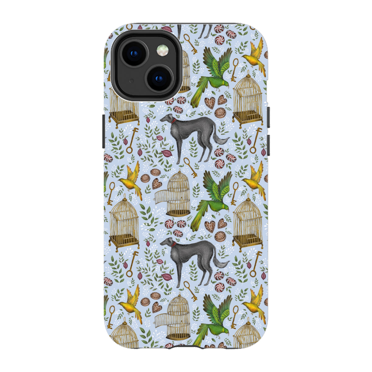 iPhone Tough Case - Amsterdam Blue By Catherine Rowe