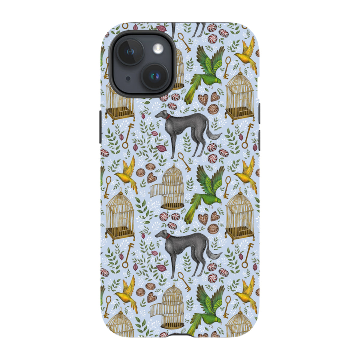 iPhone Tough Case - Amsterdam Blue By Catherine Rowe