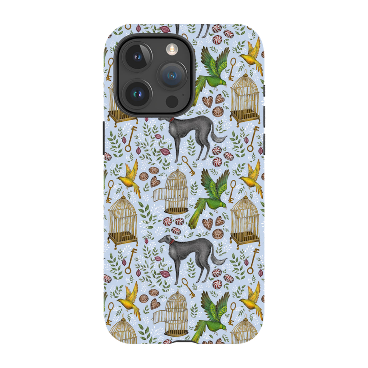 iPhone Tough Case - Amsterdam Blue By Catherine Rowe