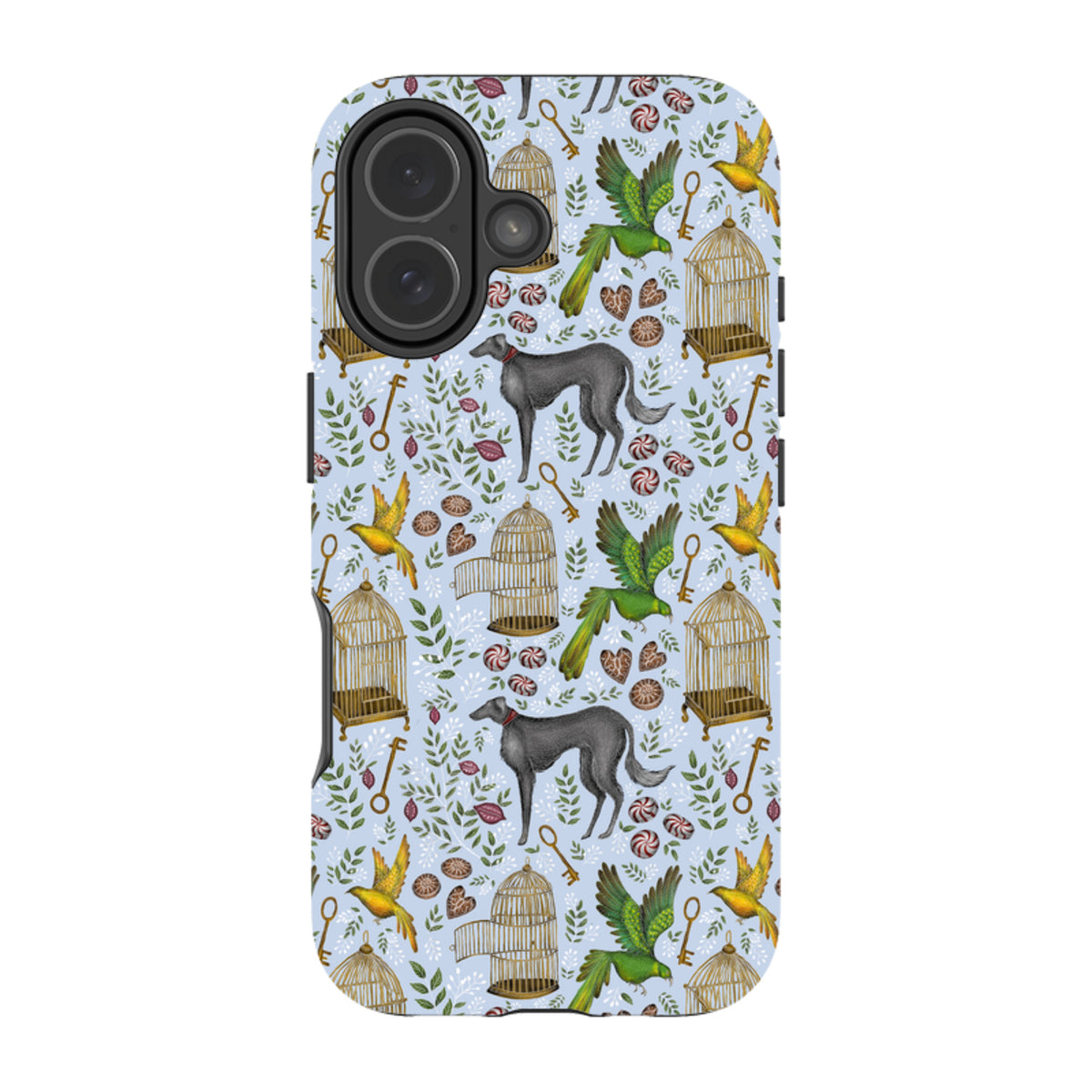 iPhone Tough Case - Amsterdam Blue By Catherine Rowe
