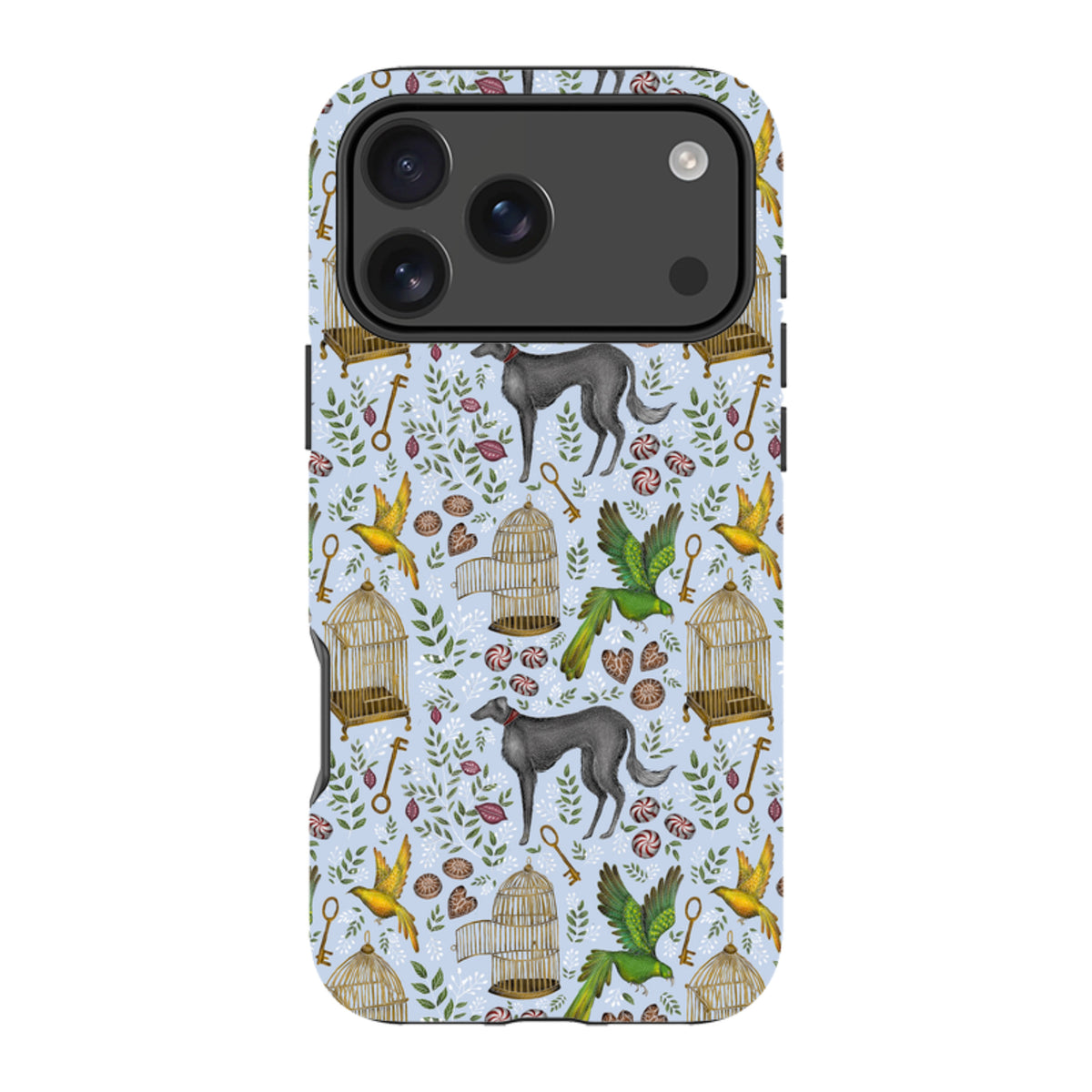 iPhone Tough Case - Amsterdam Blue By Catherine Rowe