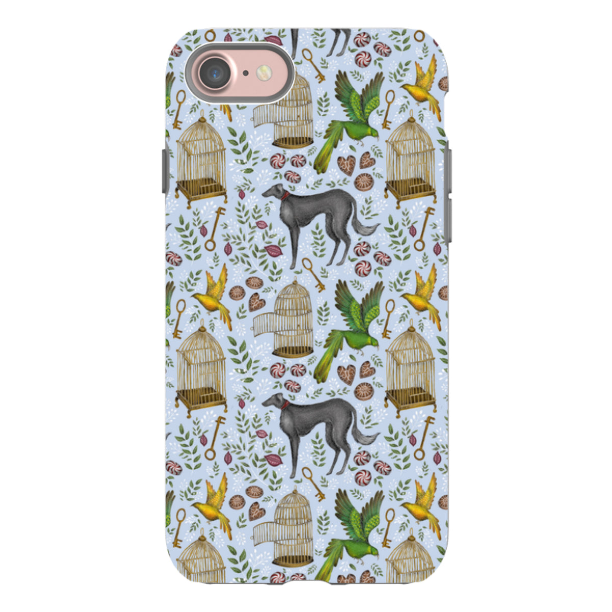 iPhone Tough Case - Amsterdam Blue By Catherine Rowe