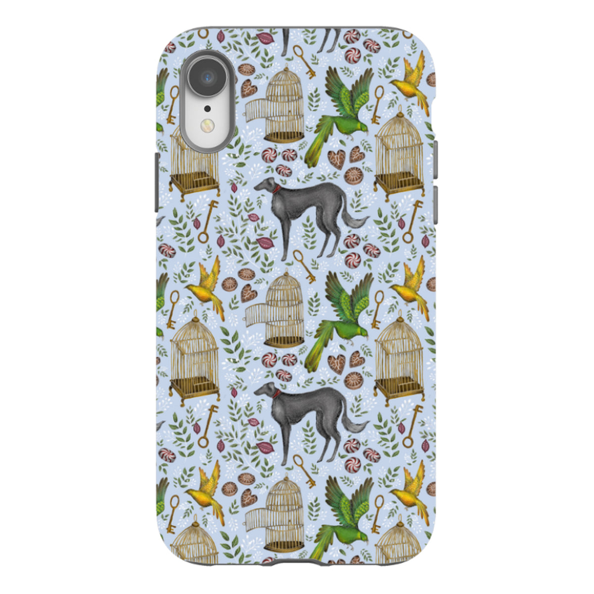 iPhone Tough Case - Amsterdam Blue By Catherine Rowe