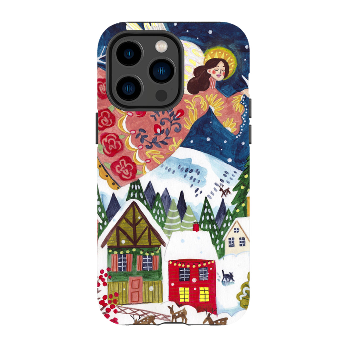 iPhone Tough Case - Angel By Caroline Bonne Muller