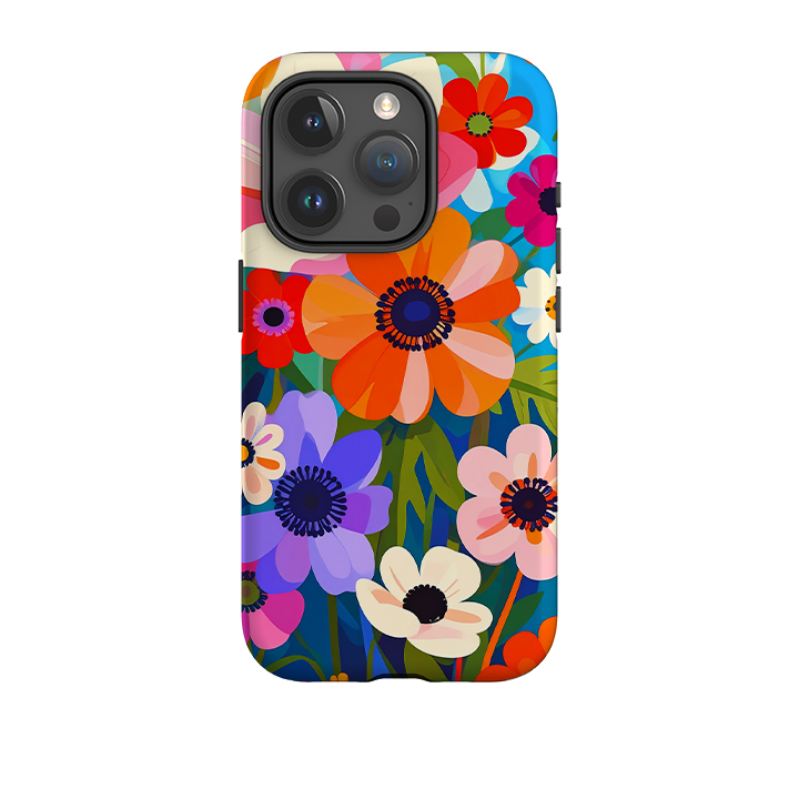 iPhone Robusthülle - Engel Sommer Blumen