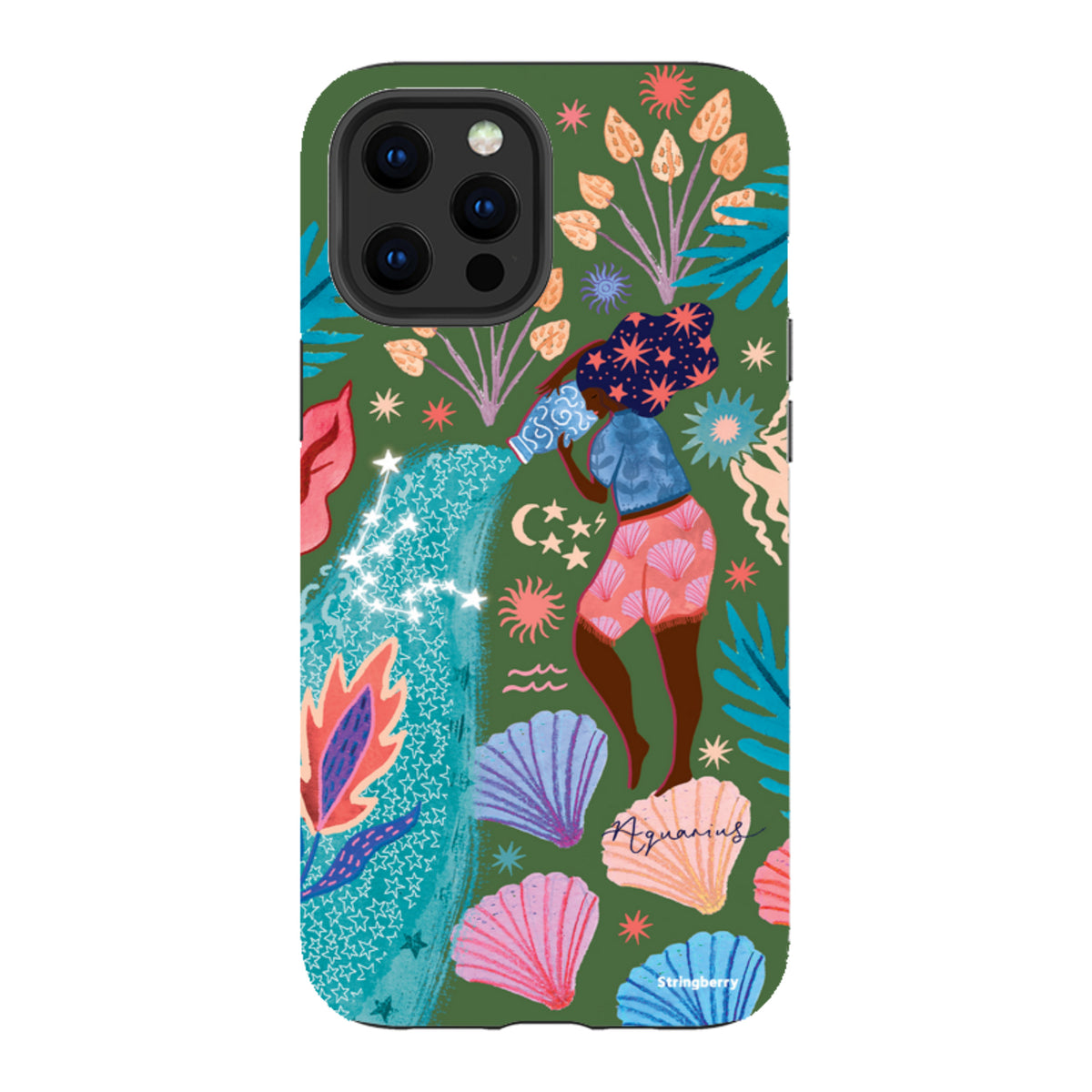 iPhone Tough Case - Aquarius By Emma Frances Grant