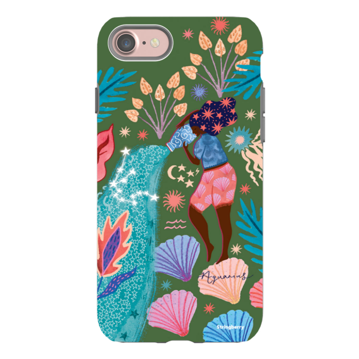 iPhone Tough Case - Aquarius By Emma Frances Grant