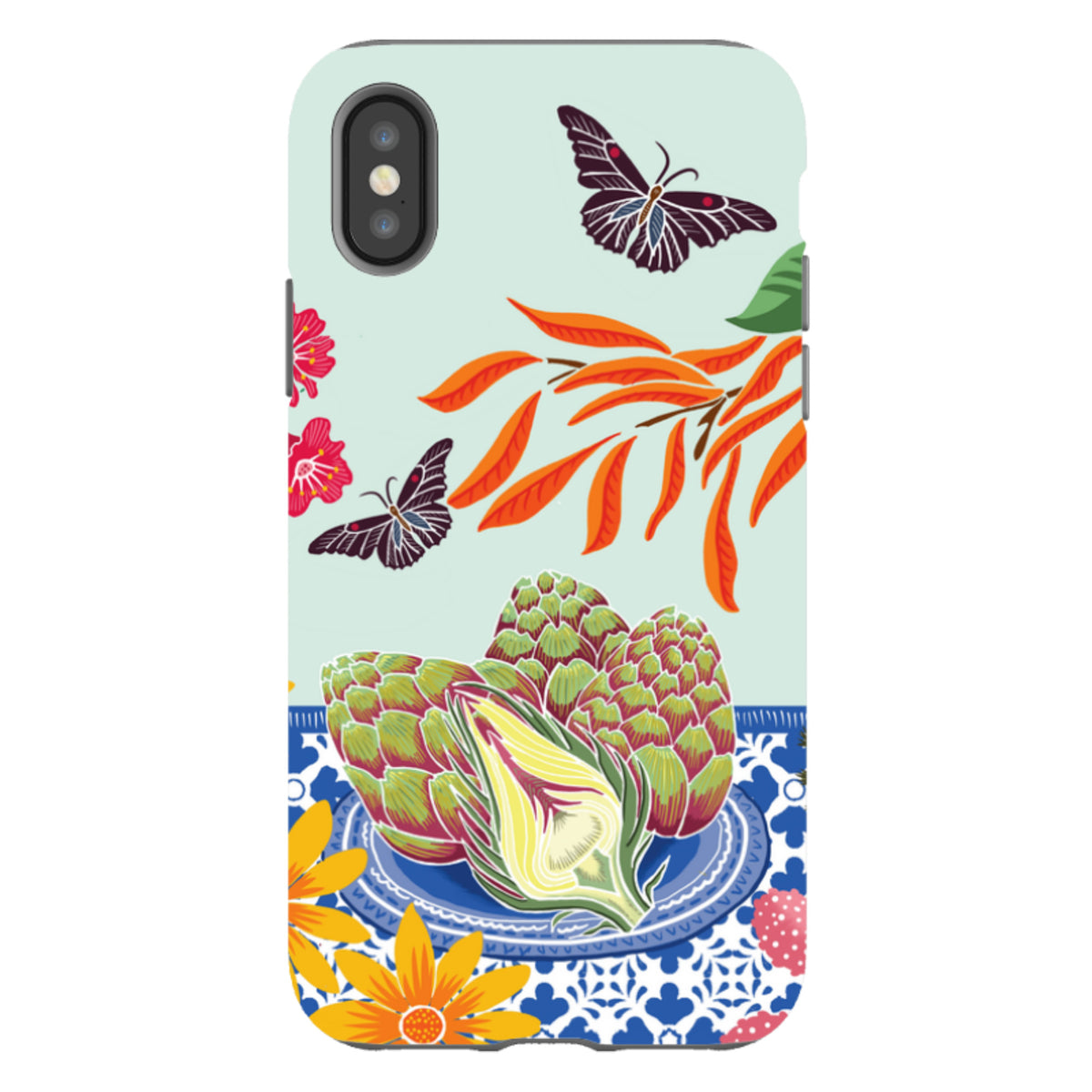 iPhone Tough Case - Artichokes By Kate Heiss