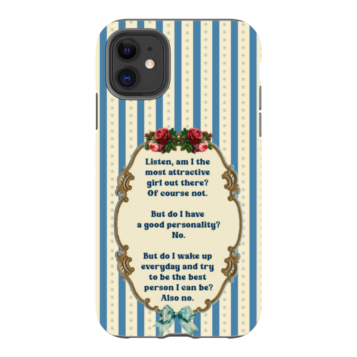 iPhone Tough Case - Attractive By Clare Jordan