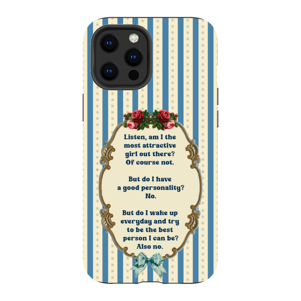 iPhone Tough Case - Attractive By Clare Jordan