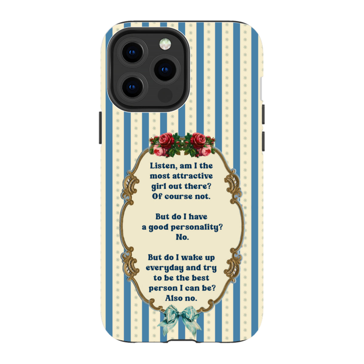 iPhone Tough Case - Attractive By Clare Jordan