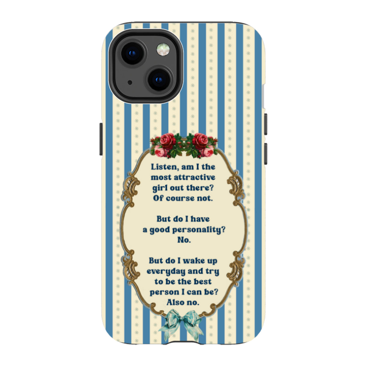 iPhone Tough Case - Attractive By Clare Jordan