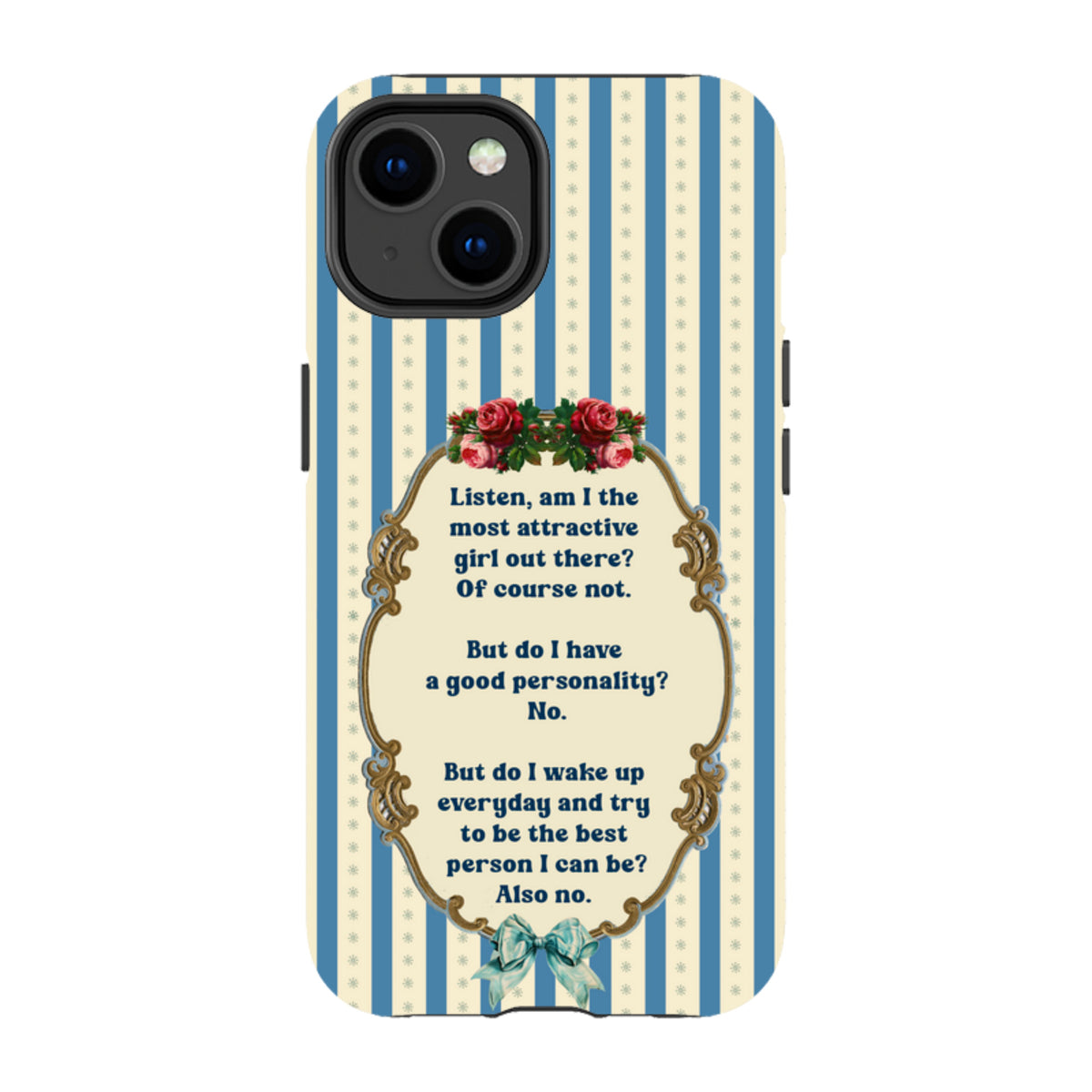 iPhone Tough Case - Attractive By Clare Jordan