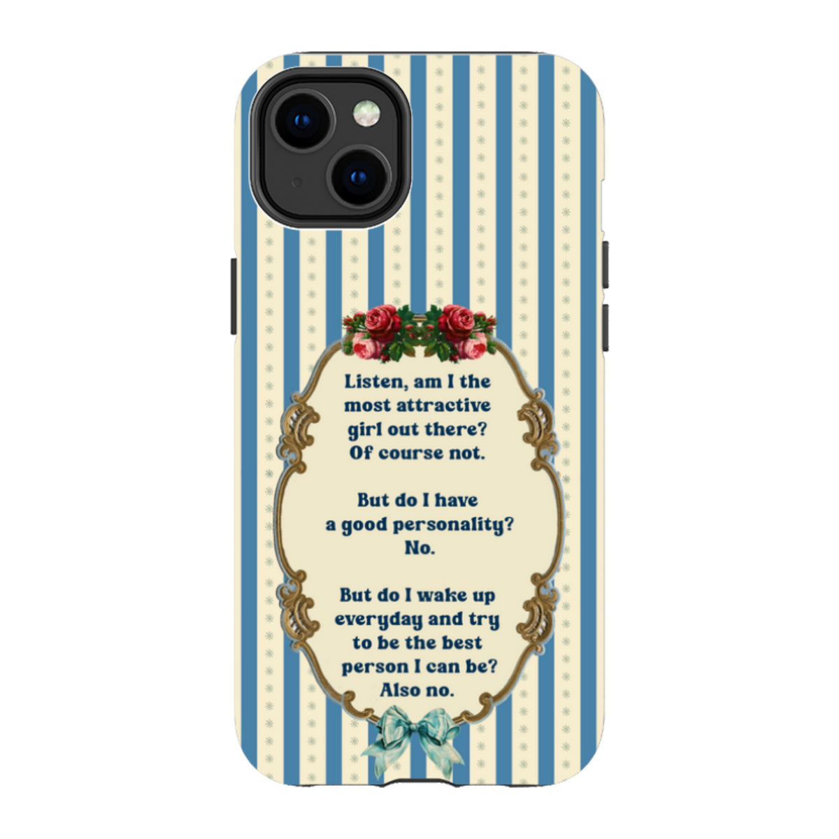 iPhone Tough Case - Attractive By Clare Jordan