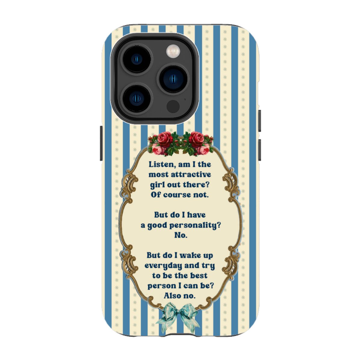 iPhone Tough Case - Attractive By Clare Jordan