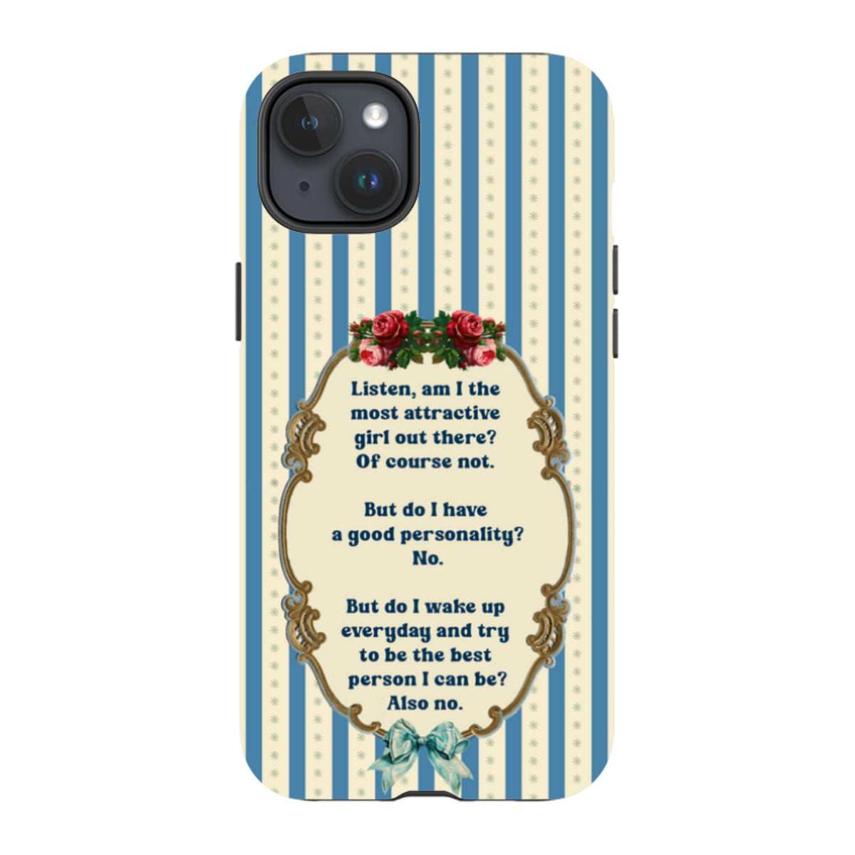 iPhone Tough Case - Attractive By Clare Jordan