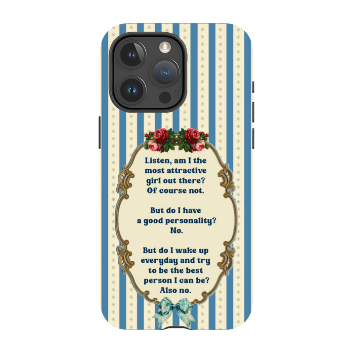 iPhone Tough Case - Attractive By Clare Jordan