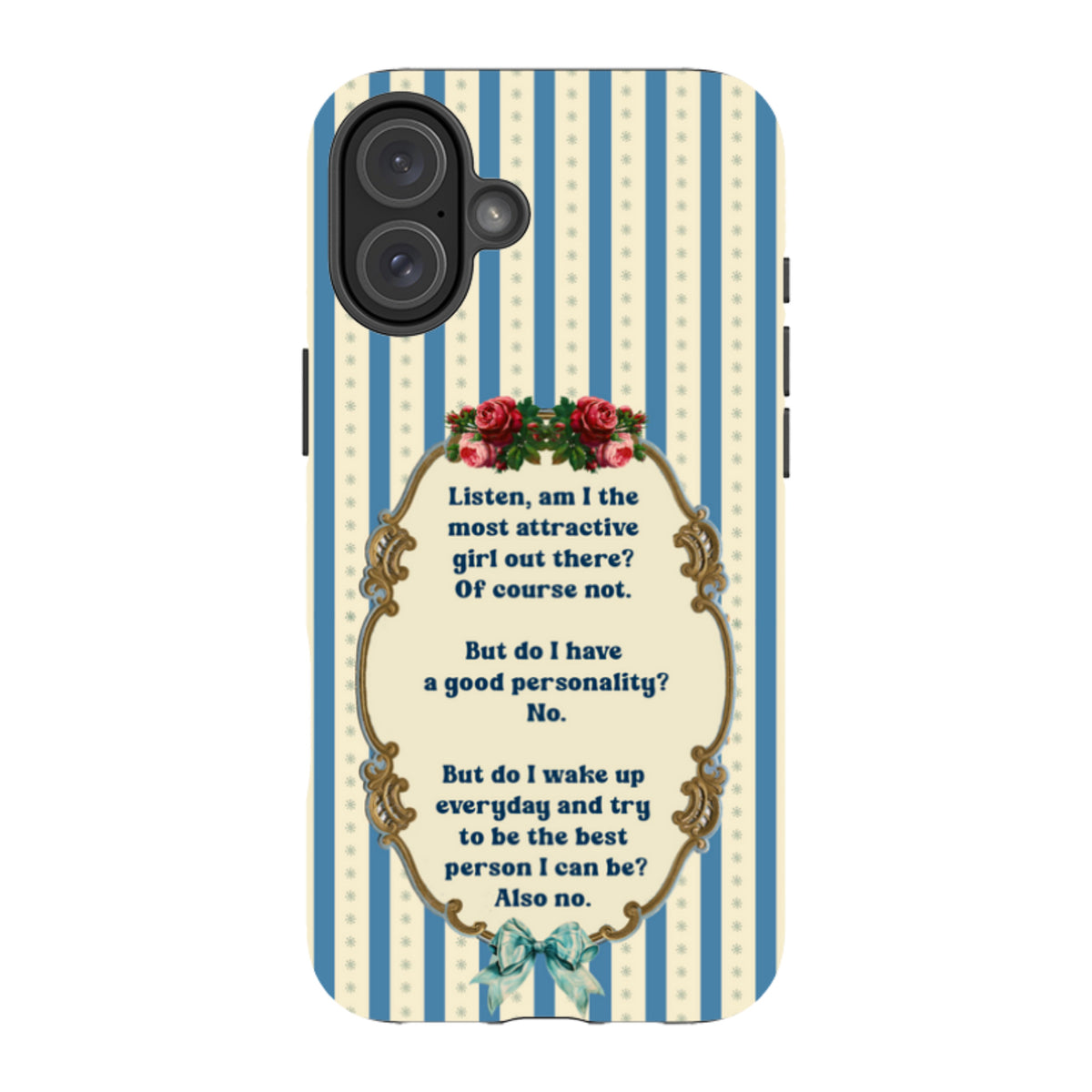 iPhone Tough Case - Attractive By Clare Jordan