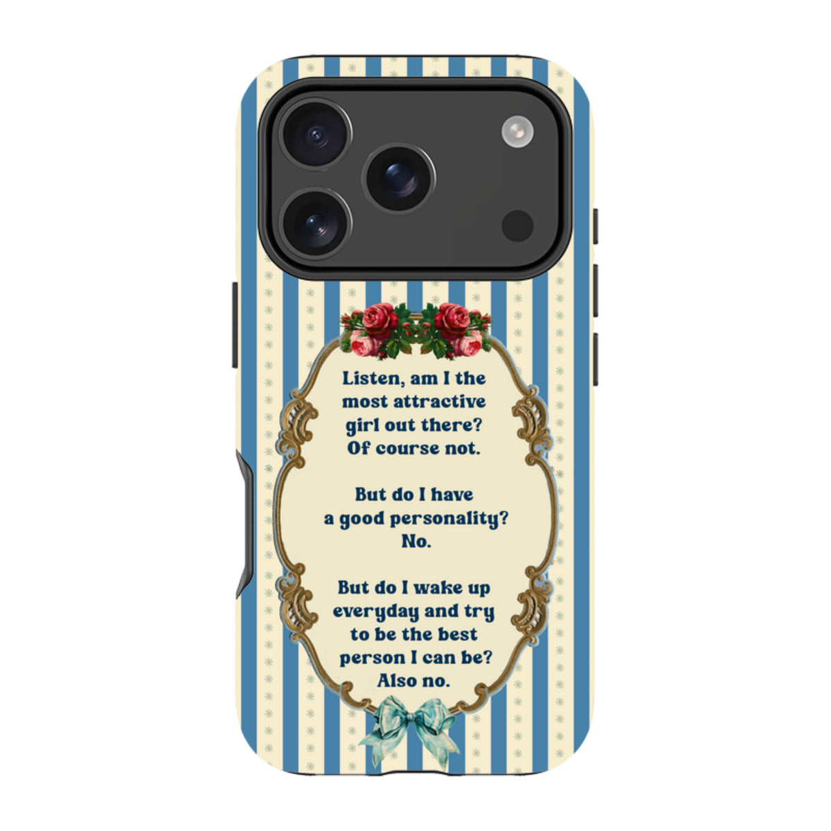 iPhone Tough Case - Attractive By Clare Jordan