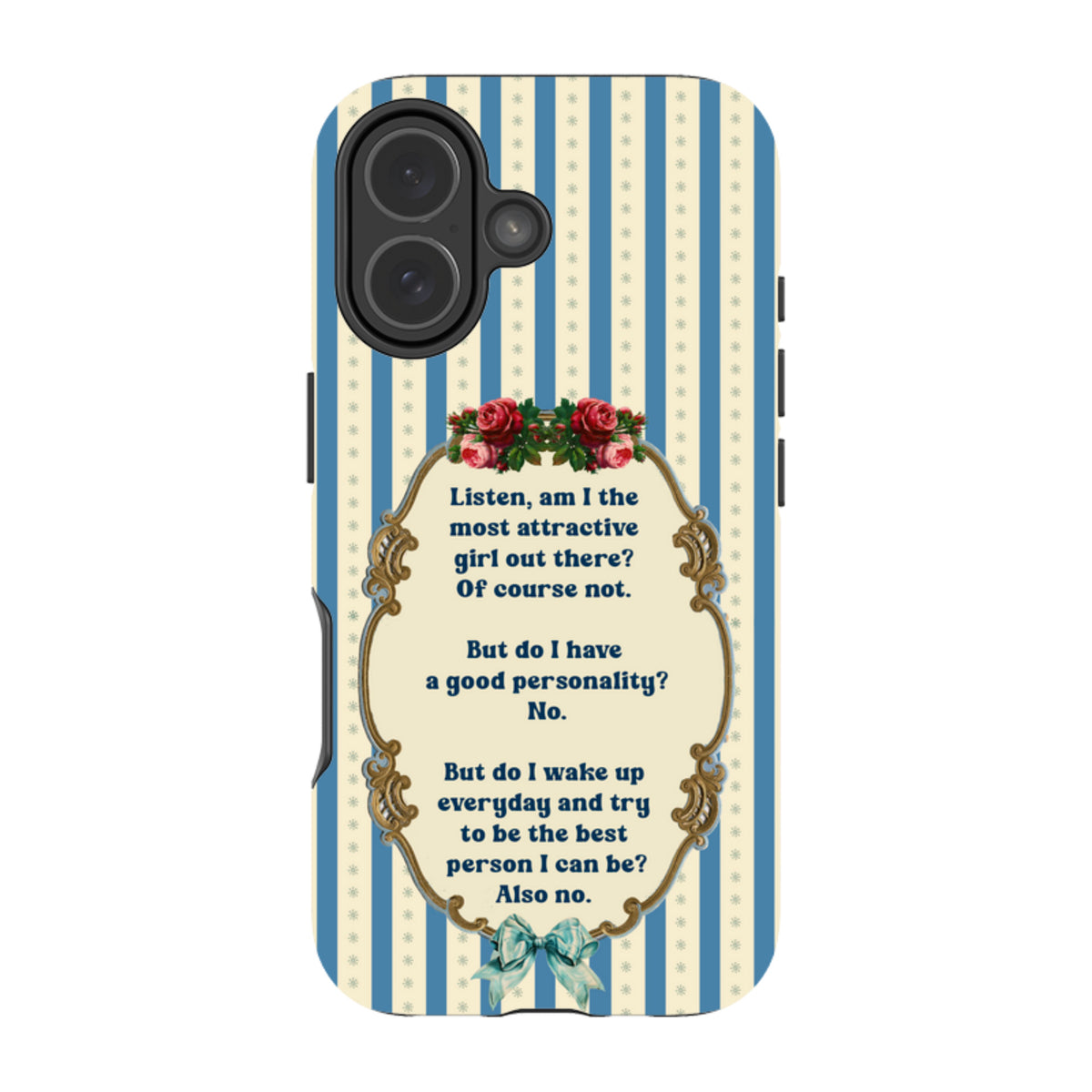 iPhone Tough Case - Attractive By Clare Jordan