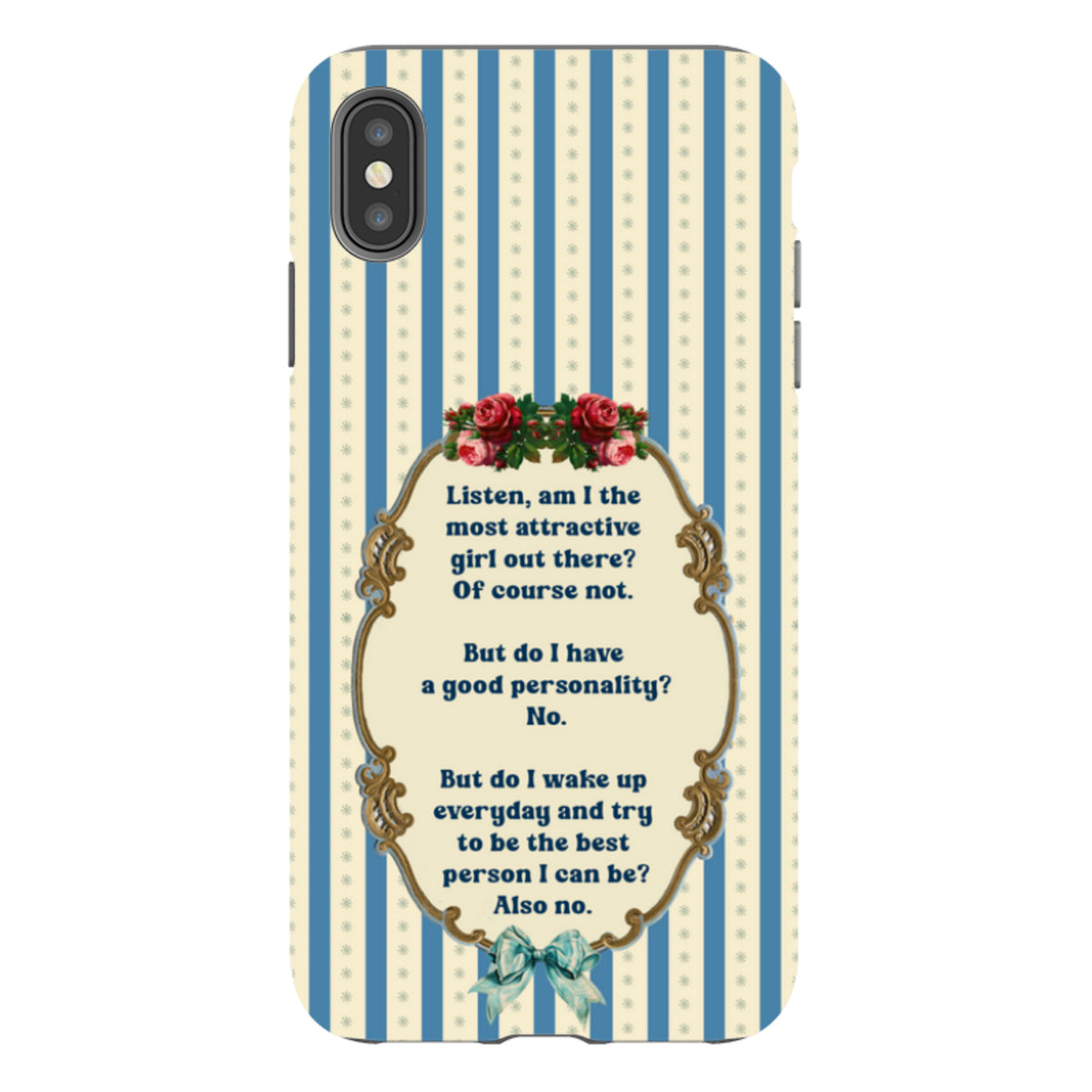iPhone Tough Case - Attractive By Clare Jordan