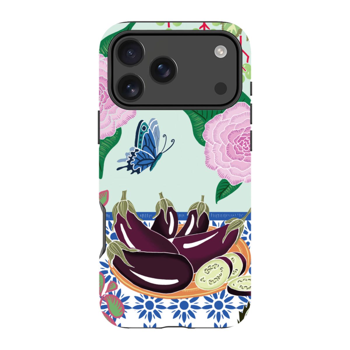 iPhone Tough Case - Aubergines By Kate Heiss